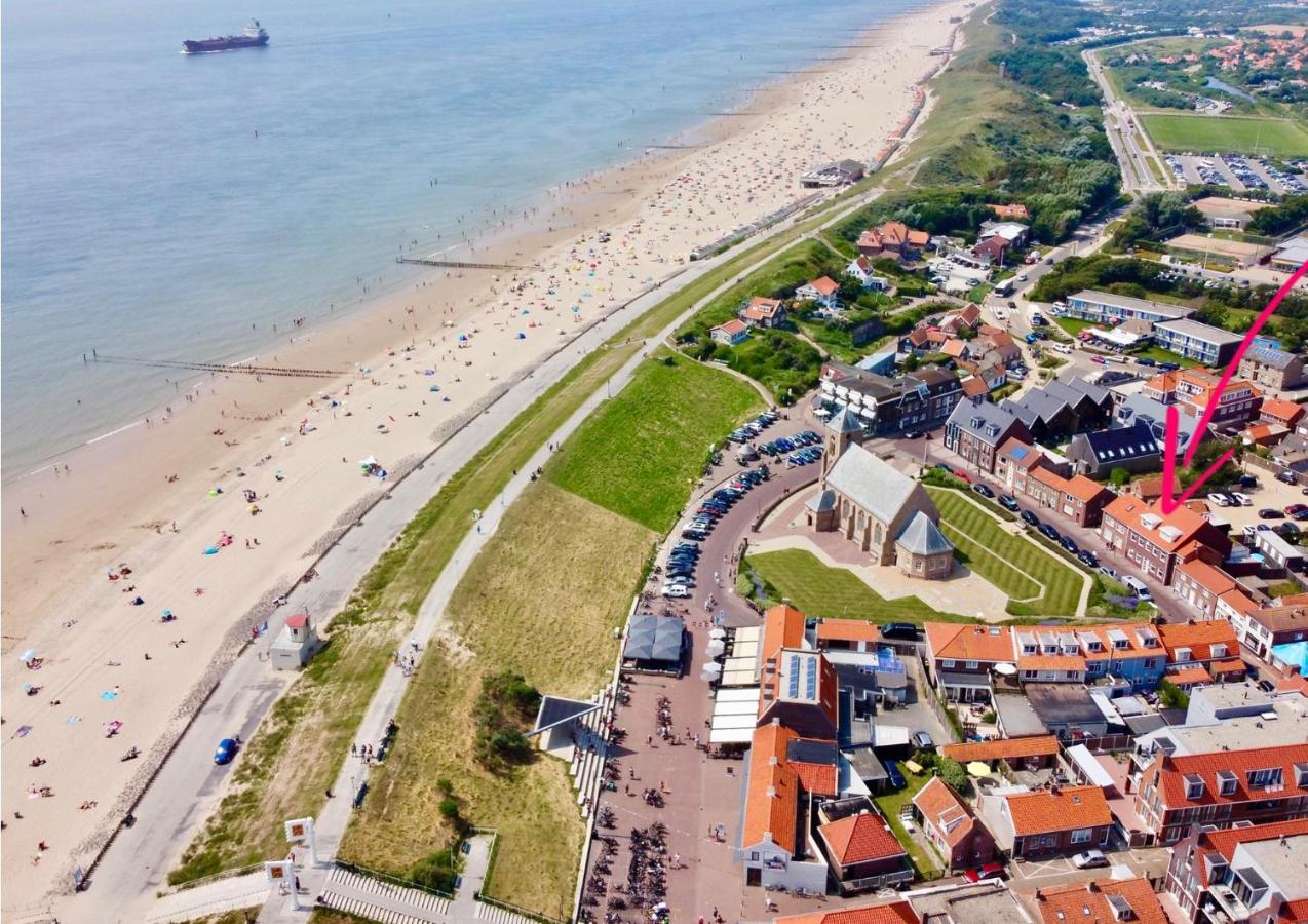 Appartementen aan zee Willibrordusplein 28 Zoutelande Buitenkant foto